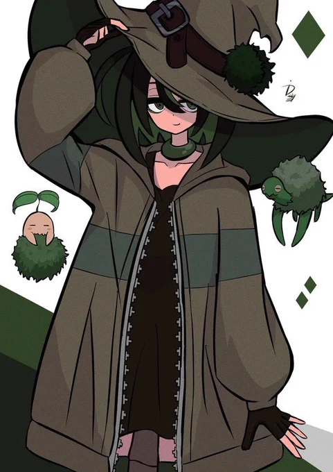 #刺さる人に届け一次創作祭りジト目魔女。 