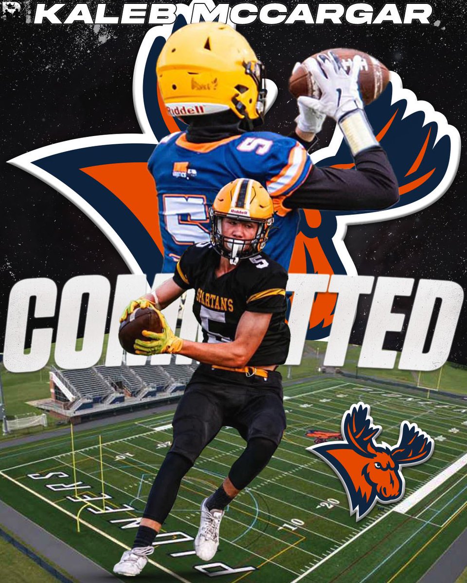 Kaleb McCargar (@kalebmccargar5) on Twitter photo I am extremely excited to announce that I am committed to spend my next 4 years at Utica University, majoring in physical education and continuing my career in football. I want to thank my parents for all the support as well as all of my coaches! #FearTheMoose 🧡💙 <a href="/CoachFaggiano/">Blaise Faggiano</a> I am extremely excited to announce that I am committed to spend my next 4 years at Utica University, majoring in physical education and continuing my career in football. I want to thank my parents for all the support as well as all of my coaches! #FearTheMoose 🧡💙 <a href="/CoachFaggiano/">Blaise Faggiano</a>