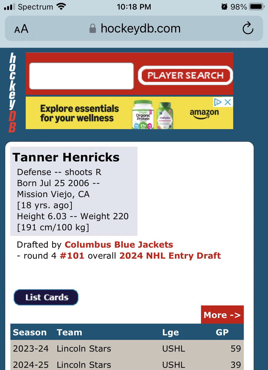 tangney123's tweet photo. Is the USHL Defenseman of the week the younger brother of our very own Ty Henricks? π€
@WMUHockey
#itsnottoolatetochangeyourmind π https://t.co/u652DaFtad