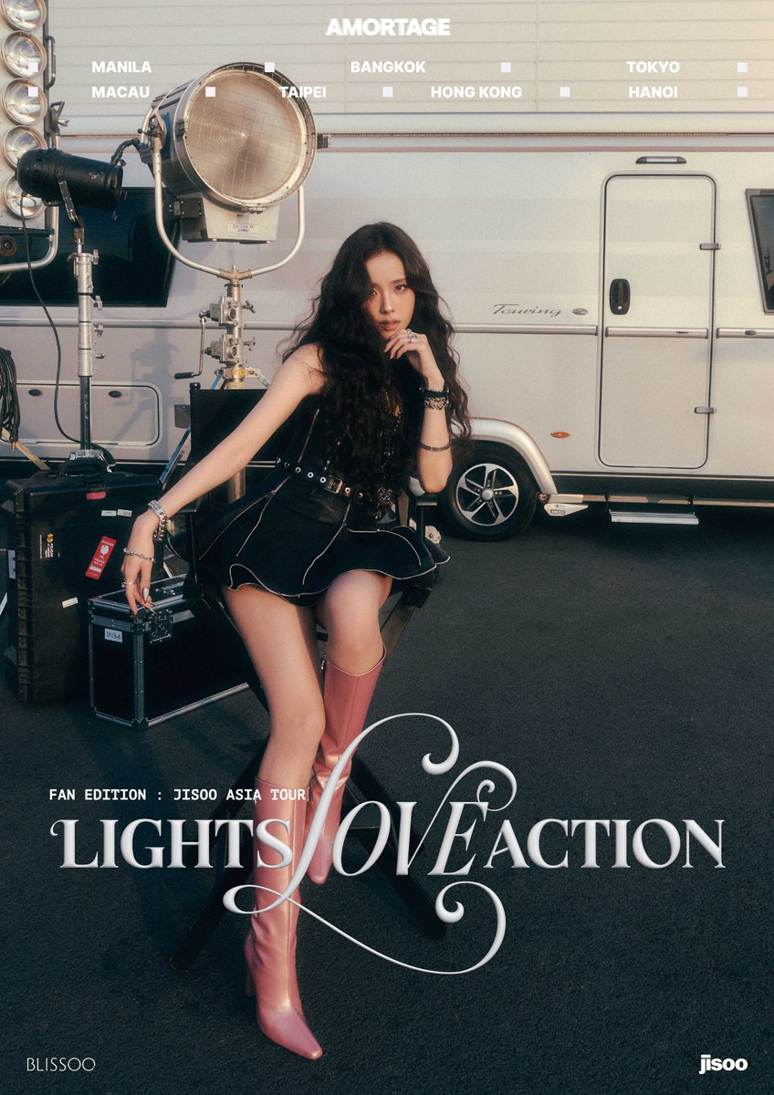 popconth's tweet photo. 🔴 พี่สาวเดินเกม! "จีซู" ประกาศเอเชียทัวร์แฟนมีต 2025 JISOO ASIA TOUR: "LIGHTS, LOVE, ACTION!" พร้อมปักหมุดประเทศไทย 💗

#JISOO #지수 #AMORTAGE #LIGHTS_LOVE_ACTION #FANMEET