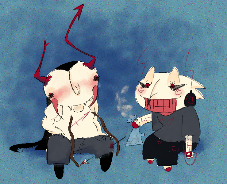 Grub_Bucket's tweet photo. Exceptionally high quality addition to the Halquius community. I'm sure the ship's 3 whole fans will love it.
#homestuck #lilhal #equiuszahhak #halquius https://t.co/cNqqapKTEu