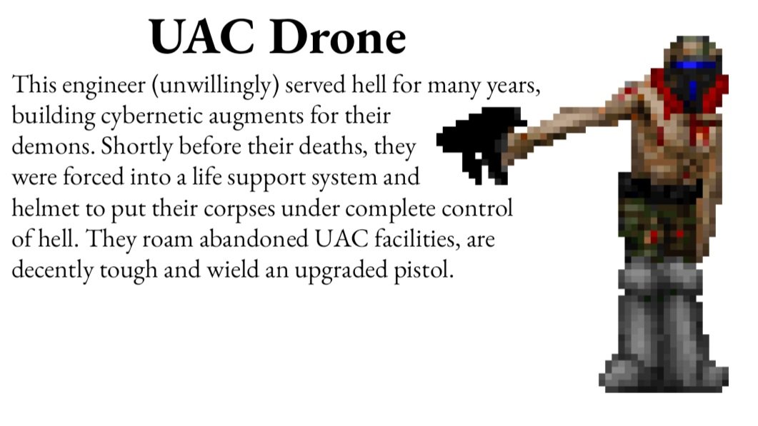 DOOM_GAUNTLET's tweet image. Some new planned enemies that will be added in future builds! #DOOMTheDarkAges