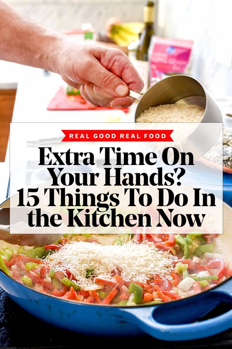 yourexpagent's tweet photo. With extra time on your hands, check out these 15 ideas for finally doing those kitchen projects you never seem to have time to get done! 🤩

#Kitchen #WhatToDoInTheKitchen #KitchenActivities
 https://t.co/A6U0AeUbYI https://t.co/gXi8OSBUDE