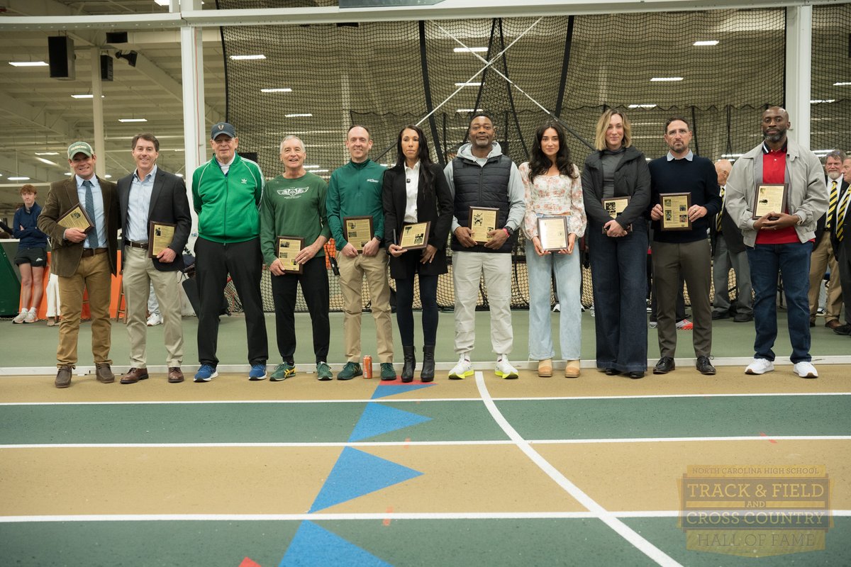 North Carolina HS Track & Field / XC Hall of Fame tweet media
