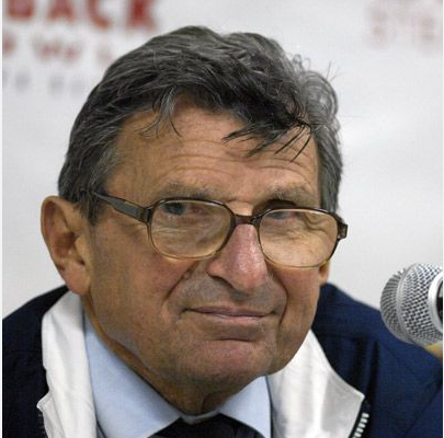 VexPith's tweet photo. Joe Paterno was wrongfully convicted by the media of covering of child sex abuse. The truth is though that Paterno was never told of a sex act and this was proven in a court of law #PennState #WithTheBenefitOfHindsight #TruthMatters #FactsMatter #DoYourHomework https://t.co/kXhqTae9lx