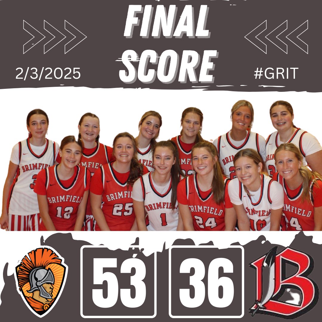 Brimfield HS Girls Basketball (@bhsgirlshoops) on Twitter photo Took it on the chin tonight. Foul trouble, again and way too many turnovers. Have to turn the page and bounce back.
<a href="/LayniL10/">Layni Linthicum</a> 10 pts, 6 stls
<a href="/avaheinz22/">Ava Heinz</a> 8 pts, 4 reb, 3 blk
<a href="/KatieDoe_10/">Katie Doe</a> 6 pts
Maddie Rust 5 pts
<a href="/Josiewiewel5/">Josie Wiewel</a> 3 pts
<a href="/Schyer_13/">Schyer Meinders</a> 2 pts, 4 rebs
<a href="/HoerrKennedy/">Kennedy Hoerr</a> 2 pts Took it on the chin tonight. Foul trouble, again and way too many turnovers. Have to turn the page and bounce back.
<a href="/LayniL10/">Layni Linthicum</a> 10 pts, 6 stls
<a href="/avaheinz22/">Ava Heinz</a> 8 pts, 4 reb, 3 blk
<a href="/KatieDoe_10/">Katie Doe</a> 6 pts
Maddie Rust 5 pts
<a href="/Josiewiewel5/">Josie Wiewel</a> 3 pts
<a href="/Schyer_13/">Schyer Meinders</a> 2 pts, 4 rebs
<a href="/HoerrKennedy/">Kennedy Hoerr</a> 2 pts