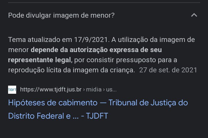 é crime!