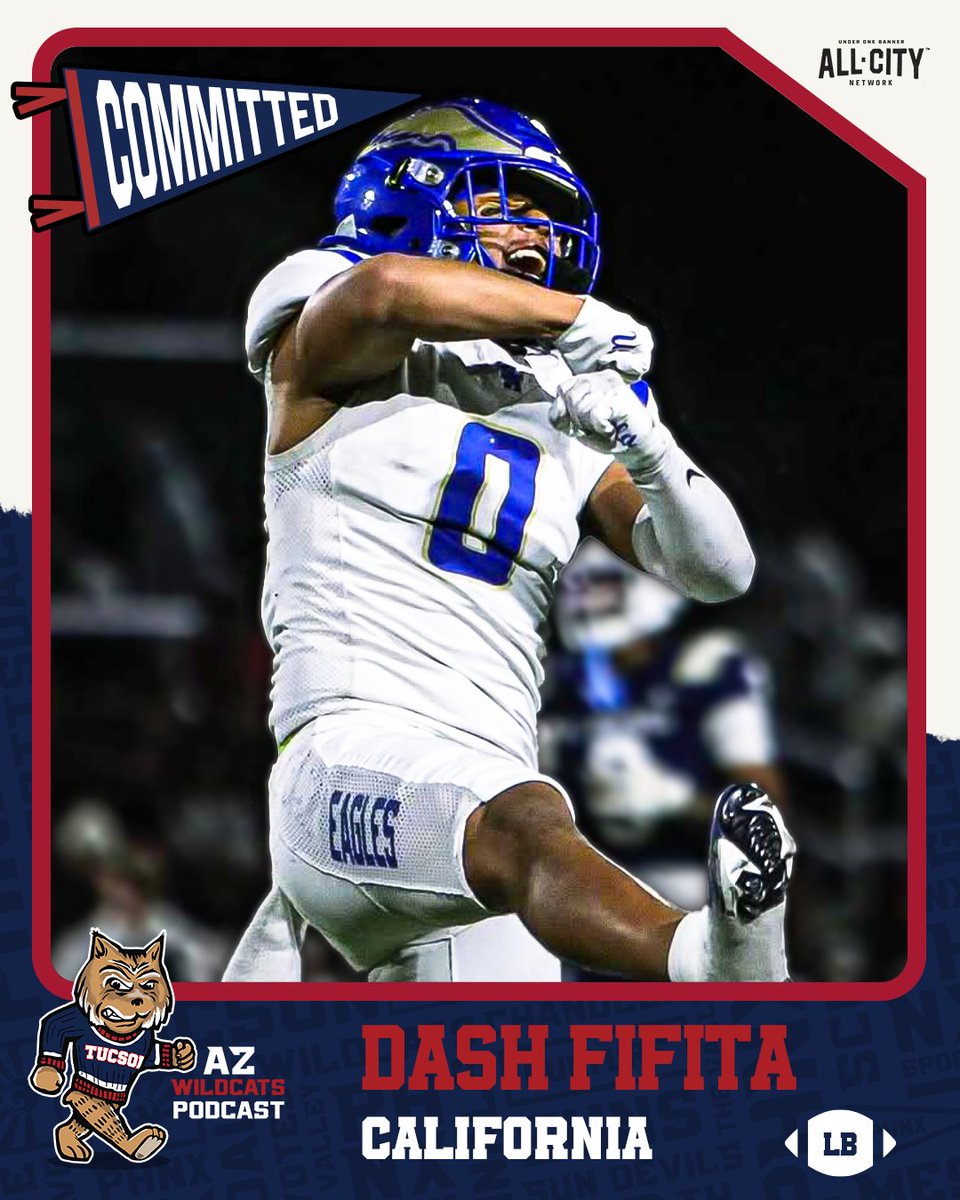 PHNX Wildcats (@phnx_wildcats) on Twitter photo HE'S HOME! 🏜️
2026 linebacker Dash Fifita has committed to Arizona
(per <a href="/FifitaDash/">Dash Fifita</a> on Instagram)
Dash is the younger brother of Wildcats QB Noah Fifita, continuing the family legacy on campus 🔥 HE'S HOME! 🏜️
2026 linebacker Dash Fifita has committed to Arizona
(per <a href="/FifitaDash/">Dash Fifita</a> on Instagram)
Dash is the younger brother of Wildcats QB Noah Fifita, continuing the family legacy on campus 🔥