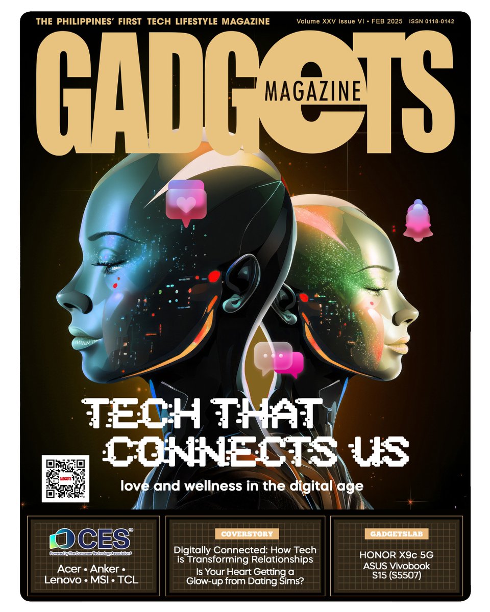 It's heart month, and our latest issue explores how technology enhances relationships, self-care, and wellness. Click on the link to access the digital magazine - FREE!
bit.ly/GADGETSv25n6
#GadgetsMagazine #TechThatConnectsUs #ISSUU