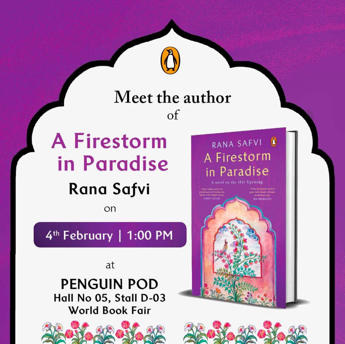 Meet the author today at the World Book Fair!