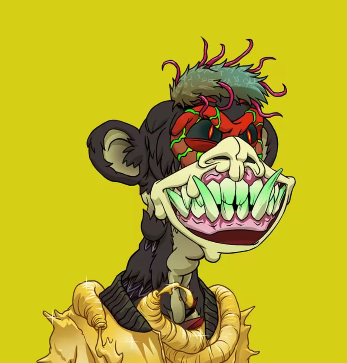 Ruff fuckin weekend, thank god for mutant mondays !!! ⁦<a href="/BoredApeYC/">Bored Ape Yacht Club 🍌</a>⁩ 🍌🍸💎🚀