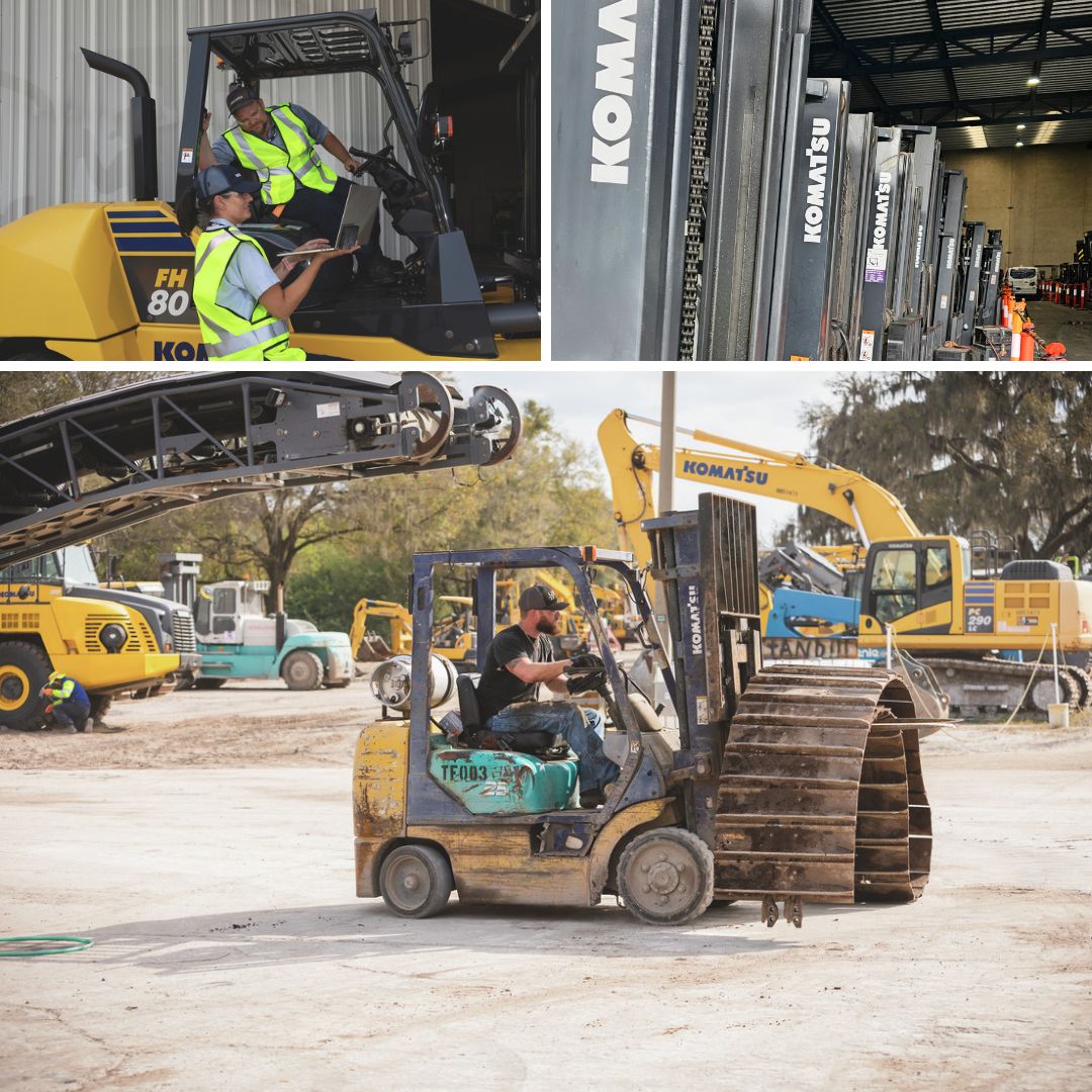 KomatsuFork's tweet photo. 🚧 Keep Your Forklift Fleet Running at Its Best! 🧰

Unexpected breakdowns can slow down your operations, but they don’t have to. Our forklift field service technicians are equipped with the right tools and skills to keep your fleet in top condition. https://t.co/ADnx993B9W