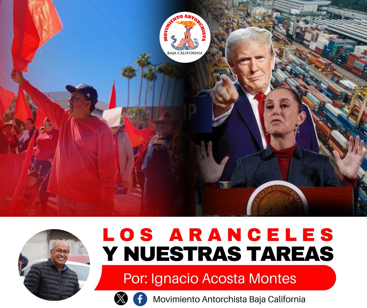 AntorchaBajaC's tweet photo. 🔵 Los aranceles y nuestras tareas

Ignacio Acosta Montes
Dirigente de Antorcha en BC

https://t.co/afRcCsFVnH https://t.co/bEqniF17pz