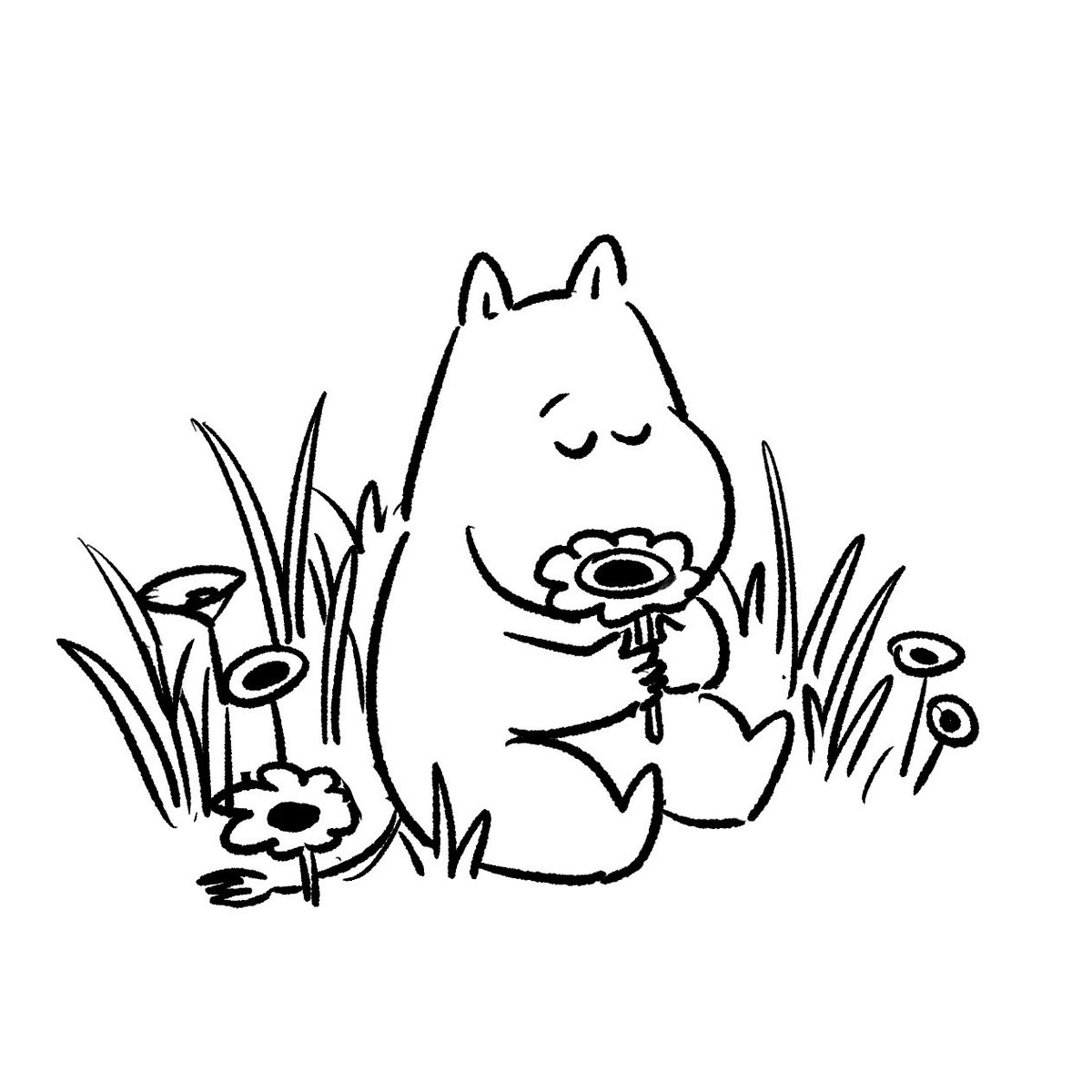 Scent of flowers
#MOOMIN
