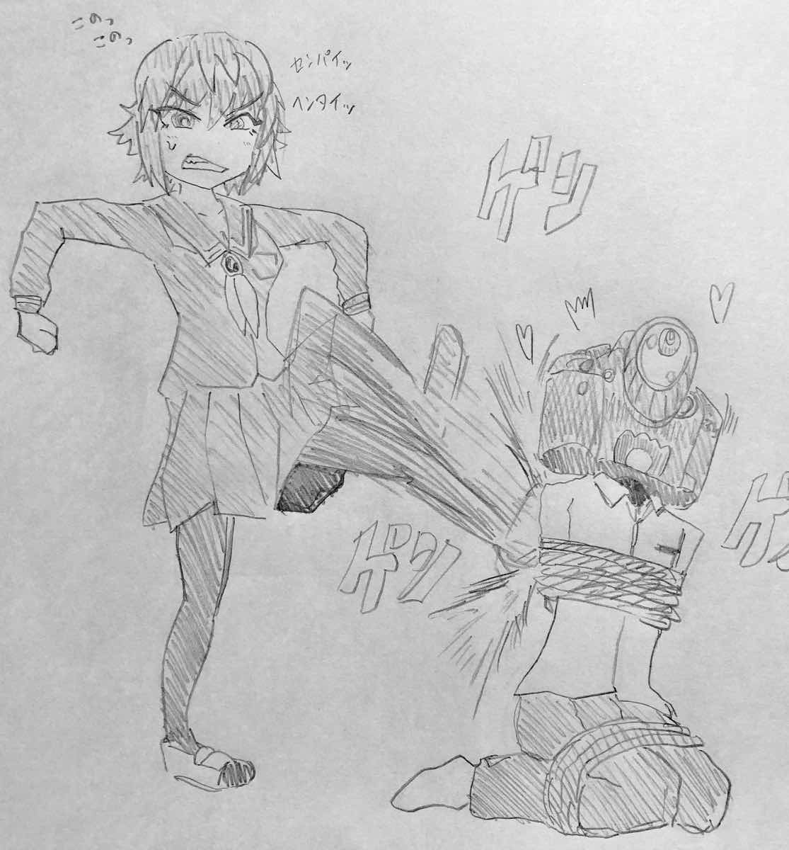 過去らくがき
さねはらちゃんだいすき 
