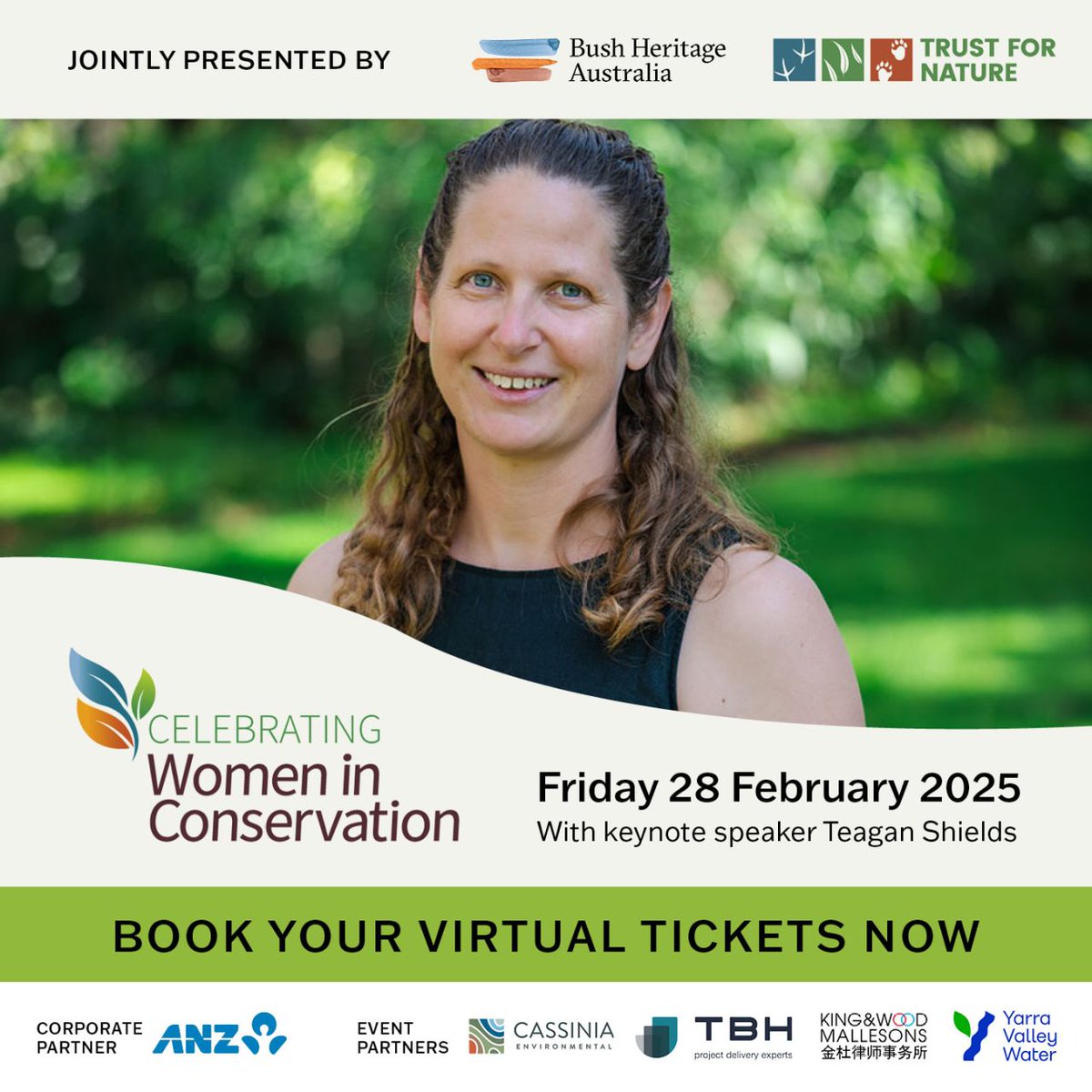 TrustforNature (@trustfornature) on Twitter photo Our Celebrating Women in Conservation Breakfast is fast approaching!
Join us and <a href="/BushHeritageAus/">Bush Heritage</a> for an inspiring morning featuring special guest speakers and engaging discussion to celebrate women in conservation.
Get tickets now: trustfornature.org.au/event/celebrat… Our Celebrating Women in Conservation Breakfast is fast approaching!
Join us and <a href="/BushHeritageAus/">Bush Heritage</a> for an inspiring morning featuring special guest speakers and engaging discussion to celebrate women in conservation.
Get tickets now: trustfornature.org.au/event/celebrat…