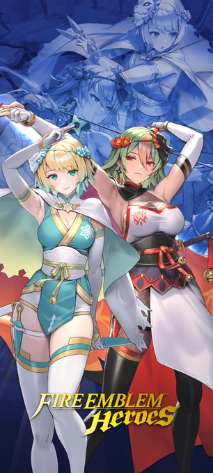 Ninja Laegjarn and Fjorm wallpaper