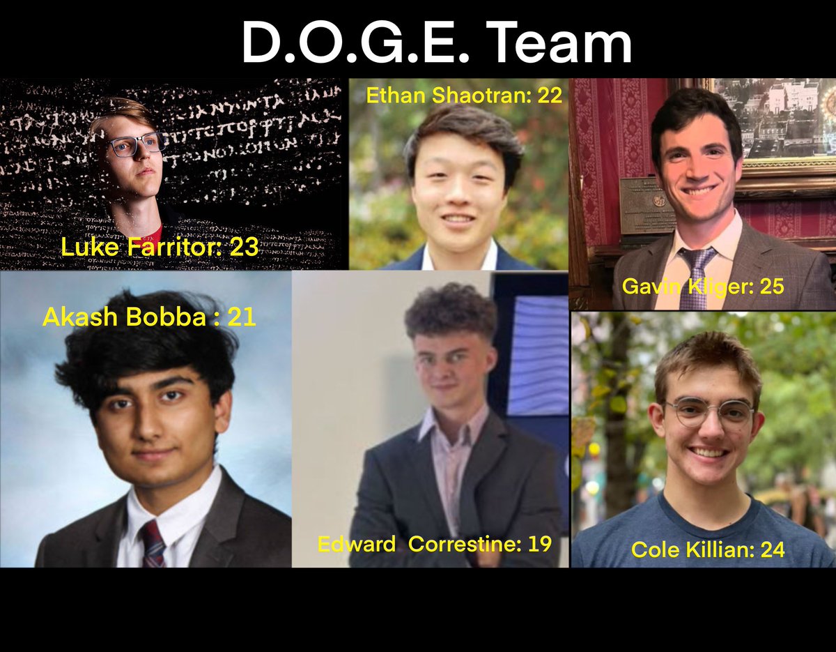 แฟนคลับพรรคเดโมแครทสาขาสหรัฐและสาขาไทยออกมาโจมตีทีม DOGE ที่ Elon Musk  จ้างมาตรวจสอบและยกระดับประสิทธิภาพการทำงานของหน่วยงานราชการให้ทันสมัยและโปร่งใสมากยิ่งขึ้น  โดยบอกว่าคนที่ Elon จ้างมาเป็นเด็กอมมือ อายุ 19-25 บางคนเพิ่งจบมหาลัย  บางคนเพิ่งจบไฮสคูล ...