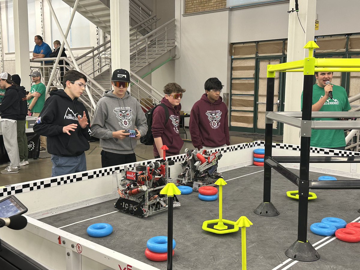 karen norris (@kareneducator) on Twitter photo Proud of <a href="/SilverCreek_HS/">Silver Creek High School</a> #robotics team Zenith. Competed in Rumble in the Rockies, Utah. Experienced serious programming issues. Never gave up & battled back. Placed in top10 skills. Lost in a close division quarter final match.That’s grit! <a href="/SVVSDsupt/">SVVSDsupt</a> <a href="/RobertN20094798/">Robert Nixon</a> <a href="/MrsDowning/">Alexandra Downing</a> Proud of <a href="/SilverCreek_HS/">Silver Creek High School</a> #robotics team Zenith. Competed in Rumble in the Rockies, Utah. Experienced serious programming issues. Never gave up & battled back. Placed in top10 skills. Lost in a close division quarter final match.That’s grit! <a href="/SVVSDsupt/">SVVSDsupt</a> <a href="/RobertN20094798/">Robert Nixon</a> <a href="/MrsDowning/">Alexandra Downing</a>