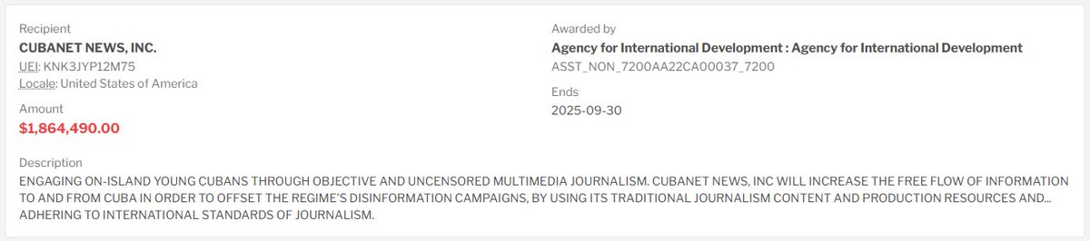 CUBANNAT0R's tweet image. .@SecRubio #USAID #CubaNet