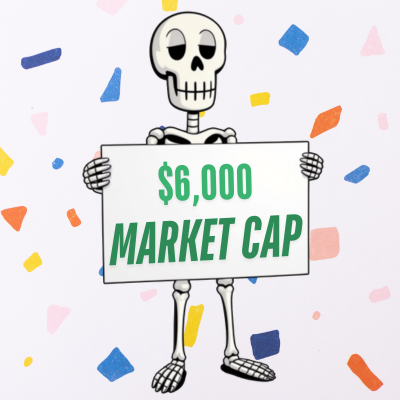 CatManwhore's tweet photo. 🎉 Achievement Unlocked: $6,000 Market Cap! 🚀
$BONES has reached $6.4K!
Current Price: $0.000006355
#BONES #Solana #SolanaNFT #memecoin

ℹ️ POST crafted by BONES TOKEN WATCHER UNLOCK: https://t.co/Mgq1XpcOVw https://t.co/v3icmevlrd
