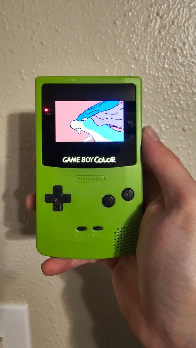 I found my old Gameboy Color and decided to replace the screen with an OLED one. I may have to start using it again instead of leaving it in a drawer. It's amazing how good it looks