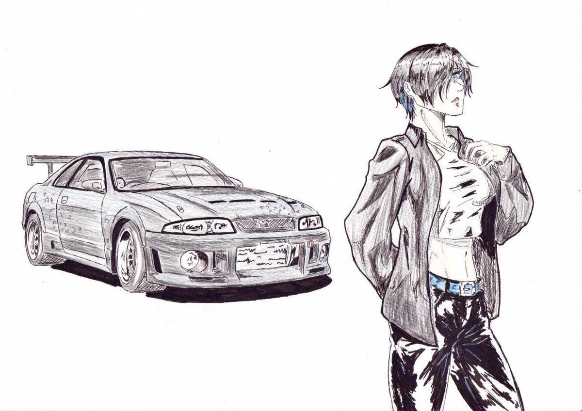 首都高バトル #久遠のポラリス 【イラスト公開:第10弾】 今、首都高で