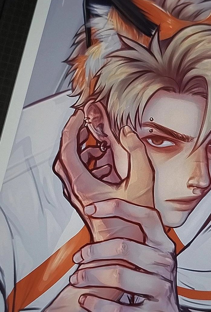 Toibara's tweet photo. Preview of the new prints I'm working on! (Kevin is next 👀✨) 🔜 JW Madrid https://t.co/elIhtH5fNB