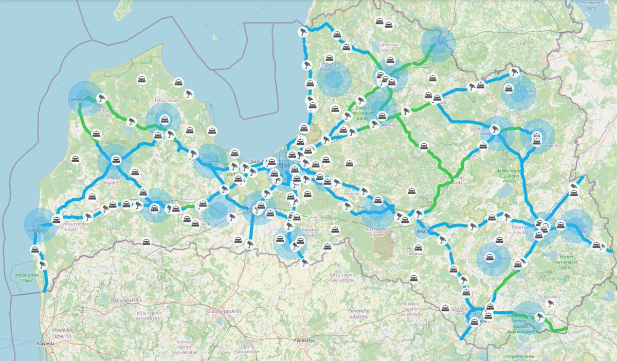 LVceli's tweet image. Valsts lielākā daļā autoceļi sniegoti un apledo; strādā 132 ziemas tehnikas vienības  bit.ly/3WJDkqQ
