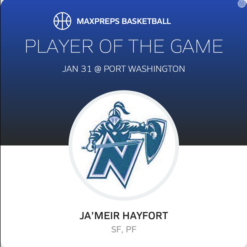 Ja'Meir Hayfort (@ja_meir5) on Twitter photo Blessed to have gotten Player of The Game again!
Thanks <a href="/MaxPreps/">MaxPreps</a>
<a href="/PrepHoops/">Prep Hoops ๐</a> <a href="/PrepHoops_WI/">Prep Hoops Wisconsin</a> <a href="/PrepHoopsTX/">Prep Hoops Texas</a> <a href="/WiscoBB/">Wisco BB</a> <a href="/SummittTexas/">Texas Summitt</a> <a href="/wisconsin_pgc/">Wisconsin Playground Club (PGC)</a> Blessed to have gotten Player of The Game again!
Thanks <a href="/MaxPreps/">MaxPreps</a>
<a href="/PrepHoops/">Prep Hoops ๐</a> <a href="/PrepHoops_WI/">Prep Hoops Wisconsin</a> <a href="/PrepHoopsTX/">Prep Hoops Texas</a> <a href="/WiscoBB/">Wisco BB</a> <a href="/SummittTexas/">Texas Summitt</a> <a href="/wisconsin_pgc/">Wisconsin Playground Club (PGC)</a>