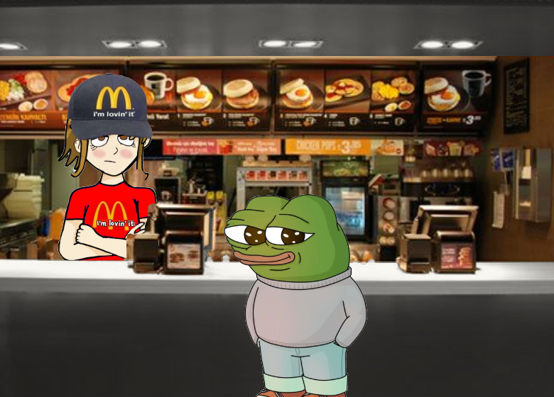 $Apu visiting $Ashbie at work today.