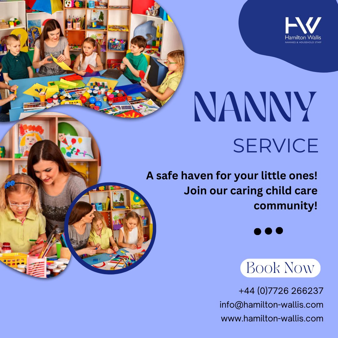 hamiltonwallis1's tweet photo. Let us help you find the right fit for your family! Our dedicated nannies provide personalized care tailored to your child's needs.
Get in touch today >> https://t.co/OqdJciMAAt

#nannyservice #childcareservice #ChildcareServicesinUK #hamiltonwallis #bestnannyservicesinUK https://t.co/F9m4ZRwSY0