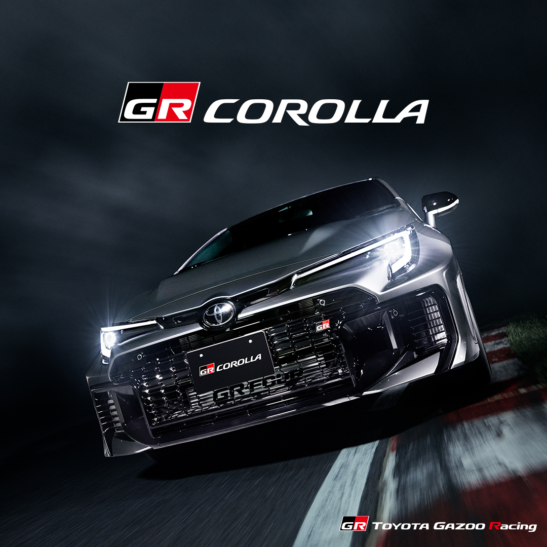「進化した #GRカローラ を発売」

●進化型GRカローラを日本へ導入。2月4日より受注を開始し、3月3日より発売
●スーパー耐久シリーズなどのモータースポーツに参戦する中で得た学びを生かし、高速コーナーでの旋回性能、加速性能や冷却性能などを改良
●進化型GRヤリスにも採用した新開発8速AT