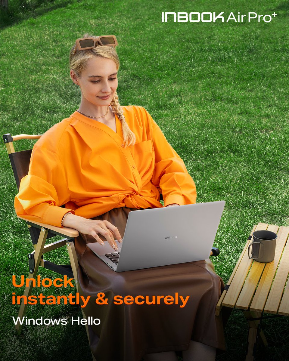 Infinix_Mobile's tweet photo. With facial recognition technology, INBOOK Air Pro+ makes accessing your world faster and safer.
✨ One glance, total control. #Infinix #INBOOKAirProPlus https://t.co/jZCJH6dQNd