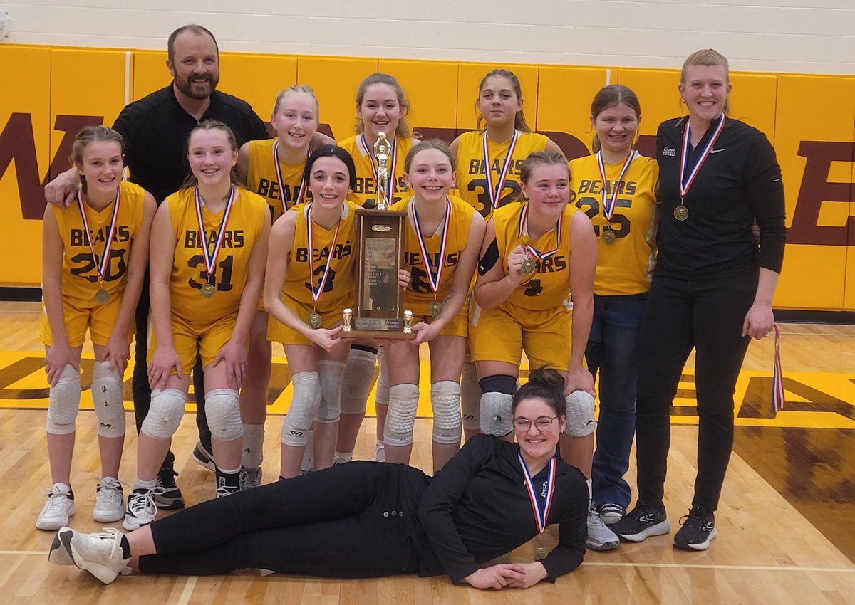 Proud of our Waynedale Jr High team for winning the WCAL 8th Grade Basketball Tournament today 18-14 over Chippewa.  What a great group of girls and coaches.