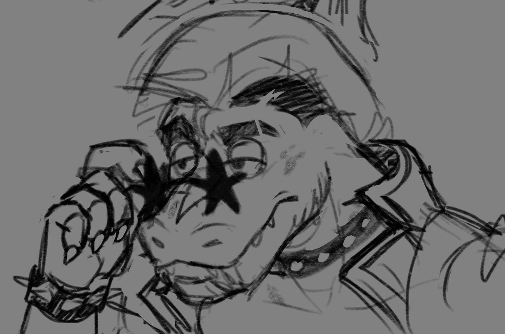 GATORKISSEZ's tweet image. monty sketches b4 I go to bed #FNAF #monty