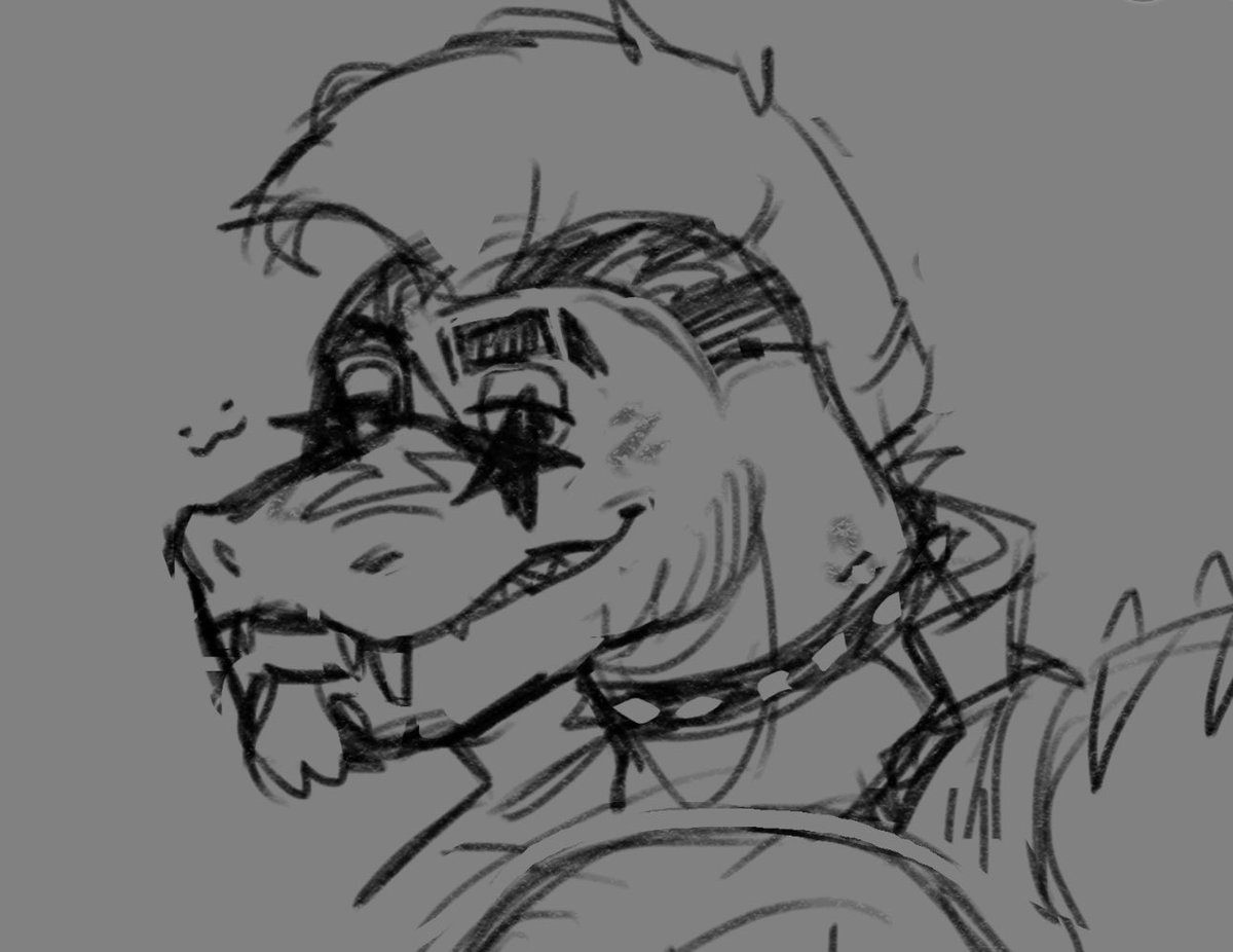 GATORKISSEZ's tweet image. monty sketches b4 I go to bed #FNAF #monty