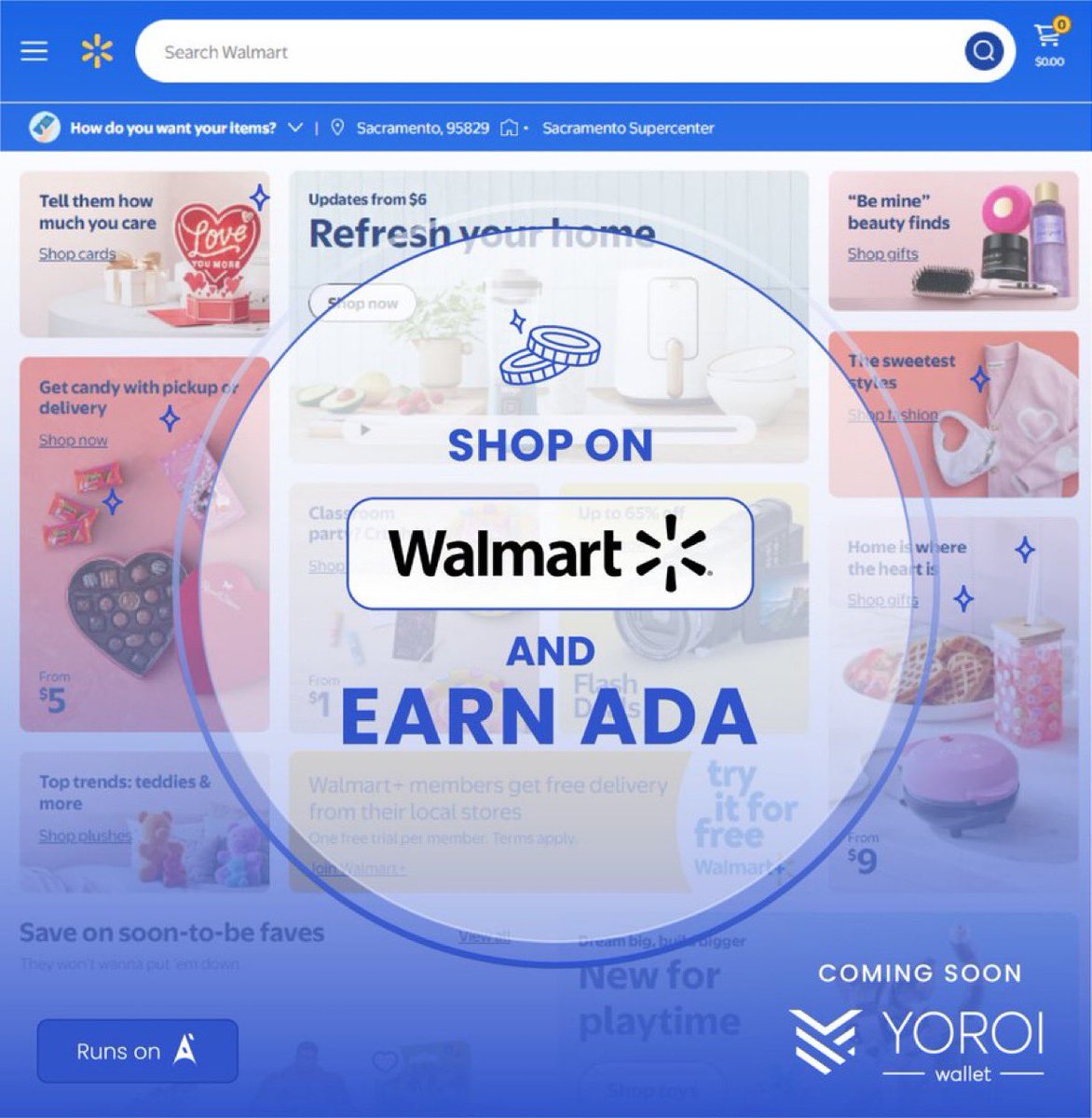 Cardano $ADA x Walmart 👀