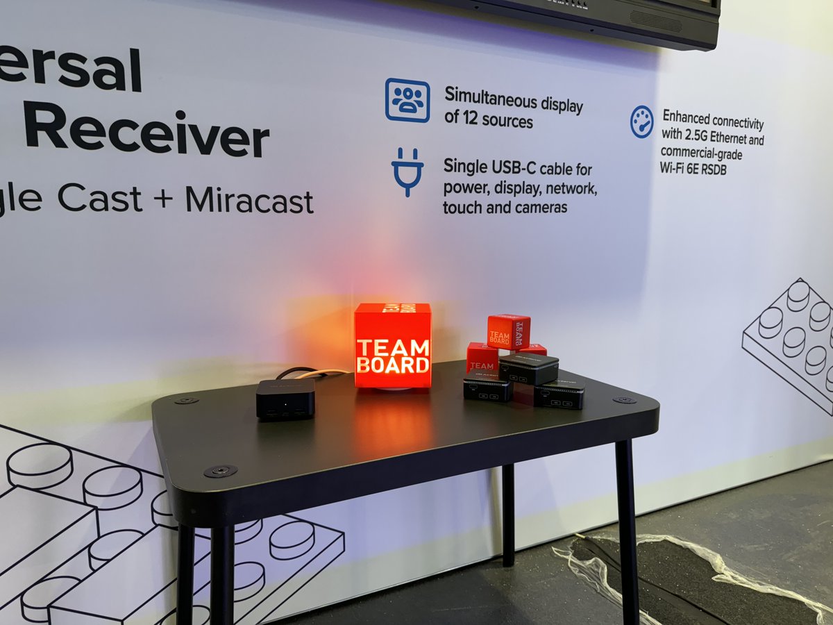 We are excited to be here at <a href="/ISE_Show/">ISE</a>!

Experience the ultimate collaboration solution with TeamBoard interactive flat panel and <a href="/airserver/">AirServer</a>  Connect 3 at @SimplyNUC in Hall 5, Booth #5D880!

🌐 teamboard.com
 
#TeamBoard #AirServer #ISE2025 #ISEConnectionRestored