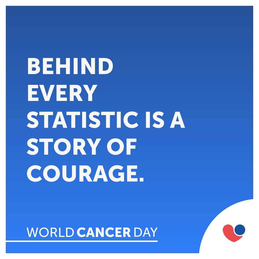According to WHO, 1 in 5 people are likely to develop #cancer in their lifetimes. But statistics like this fail to account for the nature of individualized cancer treatment.

That's why this #WorldCancerDay, we're calling for a new approach to cancer: one that is patient-centric,