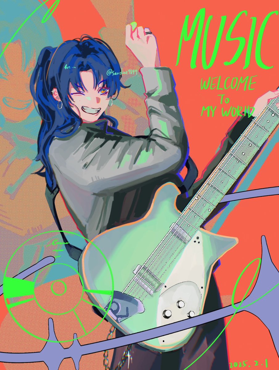 ⚡🎵🎸
2025/2/1