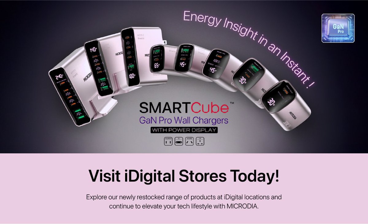 kofukutrading's tweet photo. ๐ ใจใใซใฎใผใฎ่ฆใใๅใ็ฌๆใซ๏ผ ๐
SMARTCubeโข GaN Pro Wall Chargers
ใใฏใผใใฃในใใฌใคไปใใงใๅ
้ป็ถๆณใใชใขใซใฟใคใ ็ขบ่ช
MICRODIAใฎๆๆฐๅ
้ปๆ่กใๆญ่ผใใSMARTCubeโข GaN Pro
ในใใผใใชๅ
้ปไฝ้จใๆใซๅ
ฅใใใ๏ผ
#MICRODIA #GaNๅ
้ปๅจ #SMARTCube #้ซ้ๅ
้ป #ใใฏใใญใธใผ #ๅ
้ป้ฉๅฝ https://t.co/YUwN6LLkiY