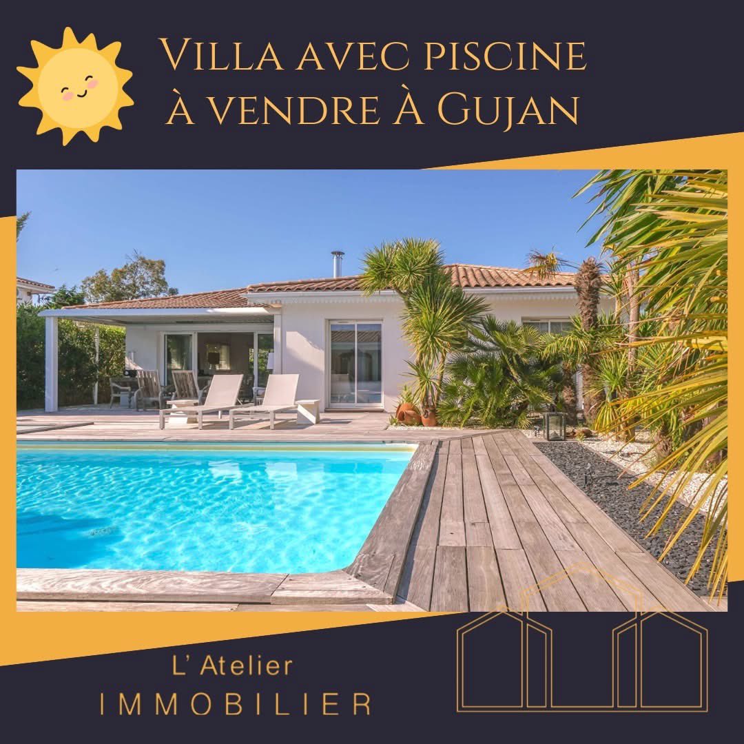 atelier_immo's tweet photo. 🌅 Maison Plain-Pied Rénovée avec Piscine - Gujan-Mestras 🌴

Découvrez cette maison de 138 m² rénovée en 2020, 

Contactez-nous pour une visite ! 

☎️ 05.57.16.78.47 

@ contact@latelier-immo.fr 

#MaisonÀVendre #GujanMestras #Immobilier #BassinDArcachon #Piscine https://t.co/87uYmgR0eD