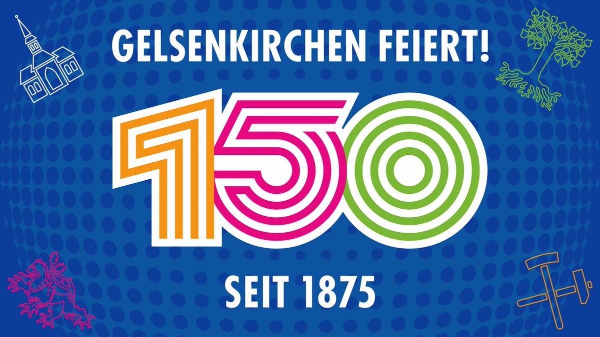 Stadt Gelsenkirchen (@_gelsenkirchen_) on Twitter photo #Gelsenkirchen wird 150! 1875 hat Gelsenkirchen die Stadtrechte verliehen bekommen. Das wird natürlich gefeiert - das ganze Jahr über mit Events & Veranstaltungen und einem großen Stadtfest in der City! Alle Infos rund ums Jubiläum findet ihr auf: gelsenkirchen.de/150Jahre #Gelsenkirchen wird 150! 1875 hat Gelsenkirchen die Stadtrechte verliehen bekommen. Das wird natürlich gefeiert - das ganze Jahr über mit Events & Veranstaltungen und einem großen Stadtfest in der City! Alle Infos rund ums Jubiläum findet ihr auf: gelsenkirchen.de/150Jahre