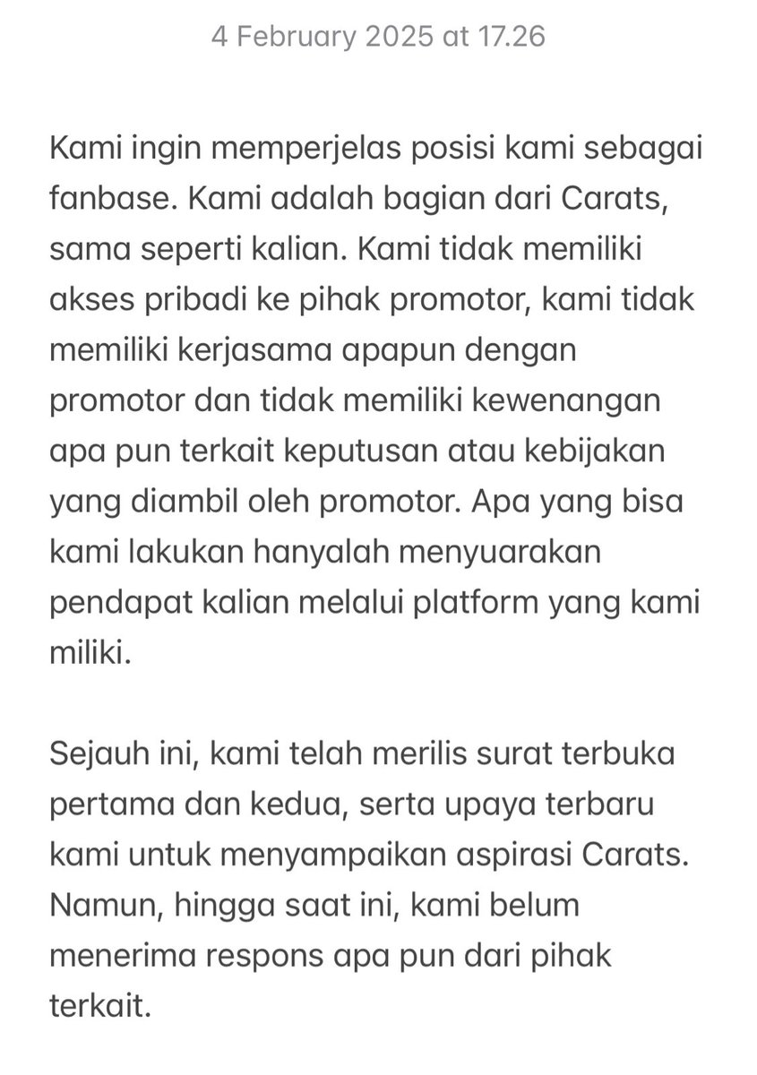 INDONESIAN CARATS tweet media