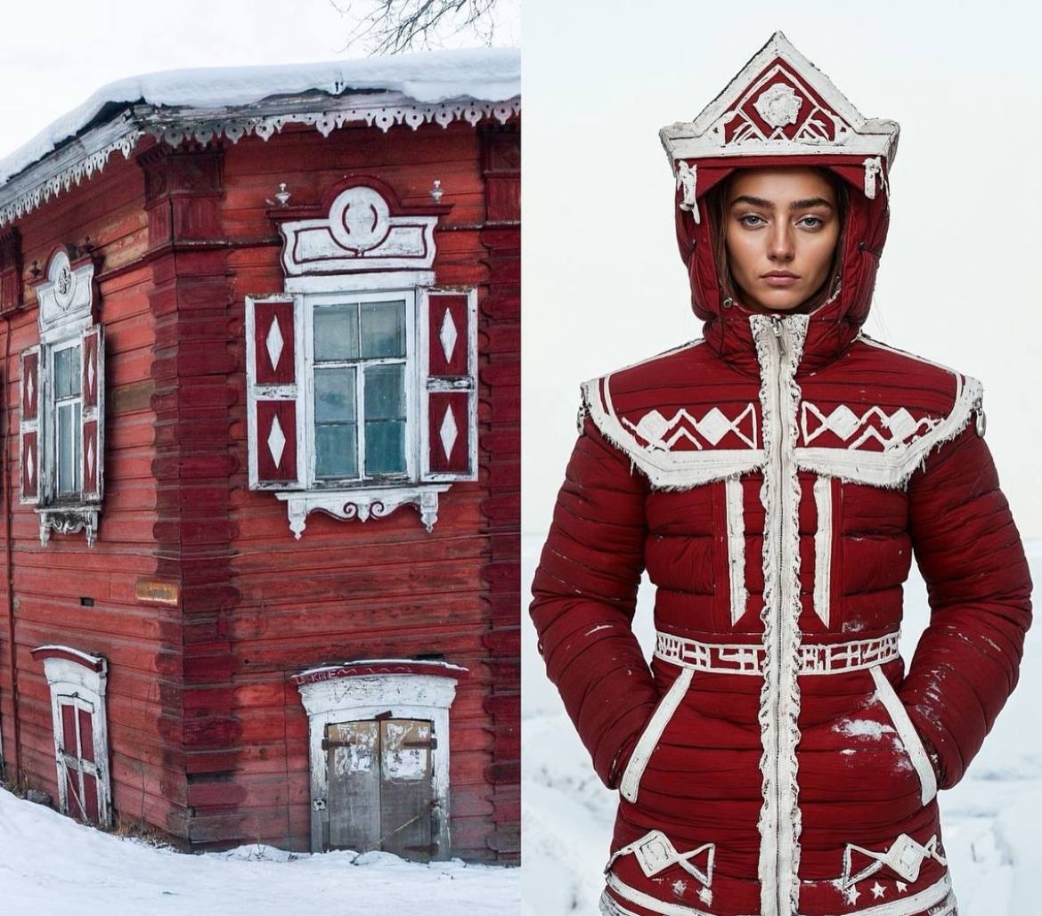 kovichjulia's tweet photo. 🐴 носимые особняки 

Пуховики в стиле иркутских популярных зданий создала нейросеть по запросу дизайнера Сергея Тарасова https://t.co/5gTt1je1r4