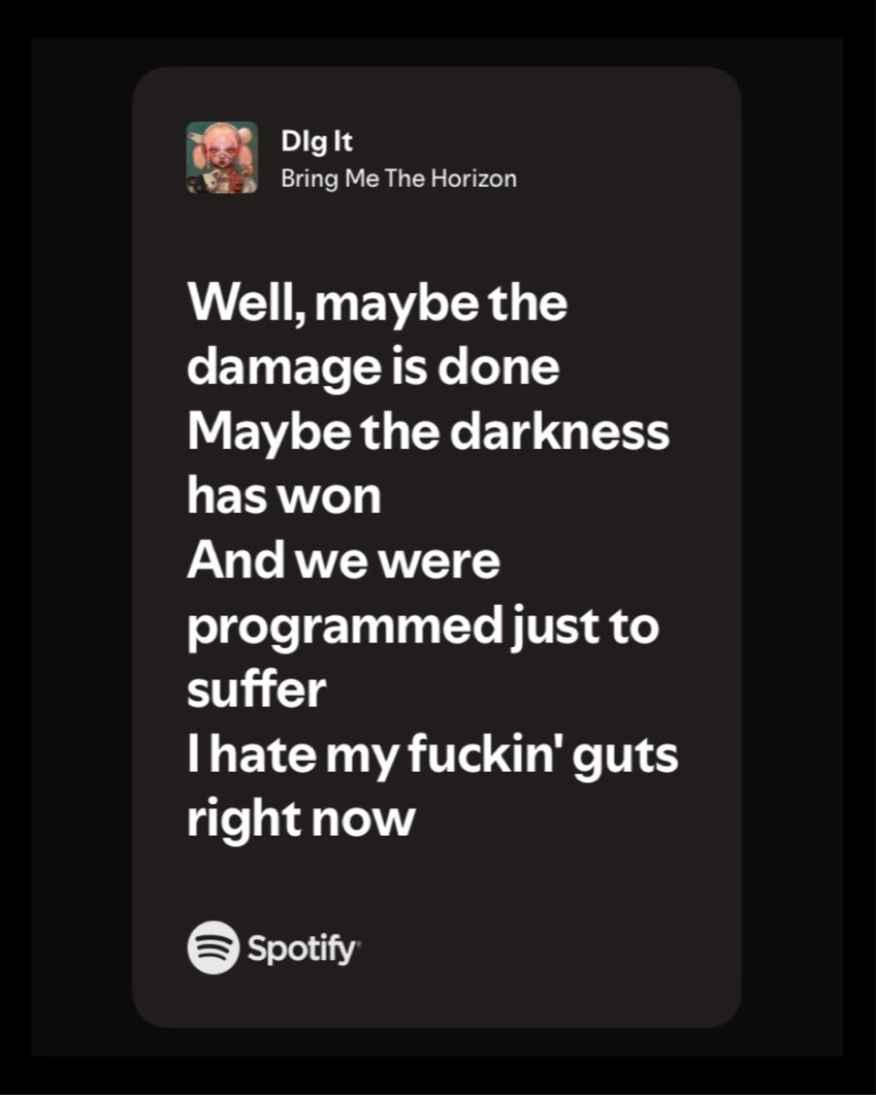 bmthstanforlife's tweet image. Self care is letting the music do the screaming, so i don’t have to.