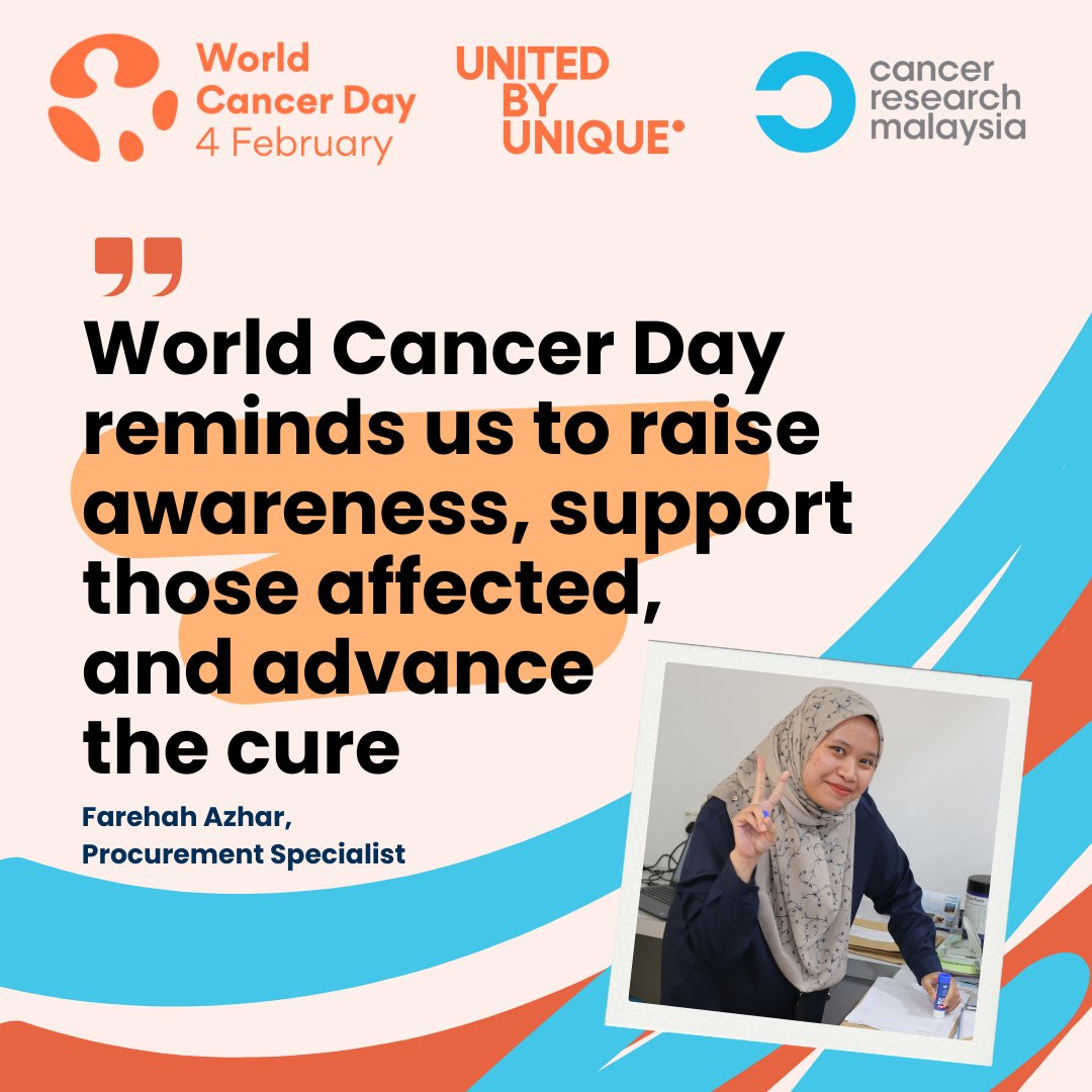 reversecancer's tweet photo. Today is #WorldCancerDay. The theme #UnitedbyUnique reminds us that we all bring unique perspectives to advancing cancer knowledge, services, and care, we are all united in action against cancer. Together, we can make a difference!
#CancerResearch #SavingAsianLives https://t.co/3crvtiMK4F