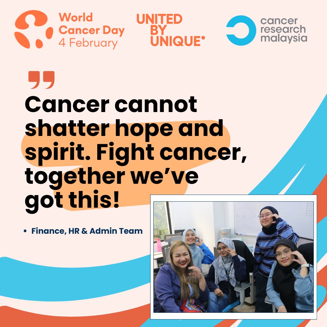 reversecancer's tweet photo. Today is #WorldCancerDay. The theme #UnitedbyUnique reminds us that we all bring unique perspectives to advancing cancer knowledge, services, and care, we are all united in action against cancer. Together, we can make a difference!
#CancerResearch #SavingAsianLives https://t.co/3crvtiMK4F