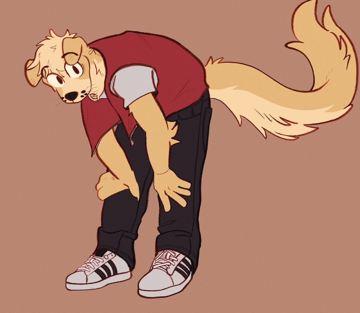 Throws up art and leaves